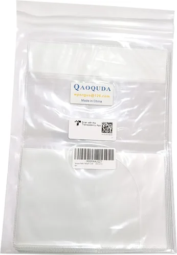 Miniatura 4 de Protector de pasaporte de plástico (paquete de 5) (transparente transparente), Transparente (Transparent Clear), Transparente