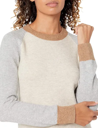 Miniatura 3 de Tienda Essentials - Suéter de mangas largas cuello redondo y de ajuste clásico para mujer suave al tacto