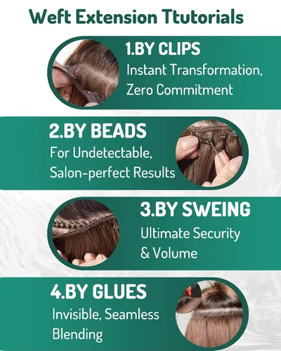 Miniatura 6 de RUNATURE Extensiones de cabello humano rubio con trama para coser, para mujer, añade volumen al cabello, 12 pulgadas, 2.47 onzas (2.47 oz), reflejos
