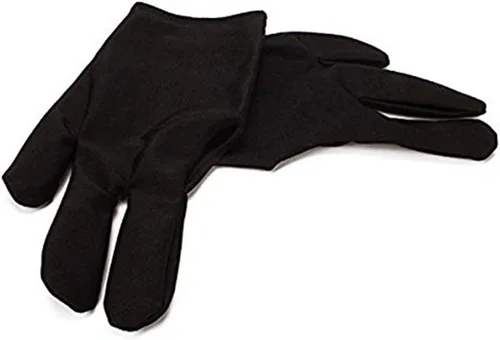 Miniatura 5 de MagicW - Guante de billar con 3 dedos, guantes de billar, accesorios para billar, taco de billar