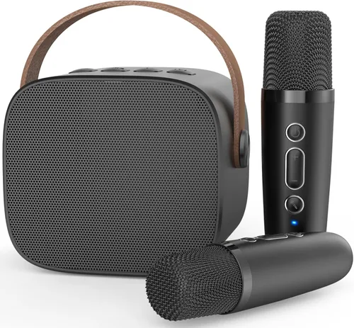 Miniatura 13 de Mini máquina de karaoke, juguetes divertidos, regalos de cumpleaños de Navidad para niños de 4 a 12 años, niñas, niños, adultos, juguetes