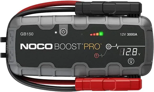 NOCO Boost Pro GB150 3000 Amp 12 voltios Arrancador portátil de litio ultraseguro, paquete de refuerzo de batería de automóvil y cables de puente