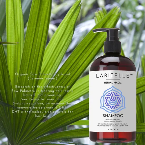Miniatura 4 de Laritelle Cuidado orgánico del cabello, Champú Champú 17.5 onzas