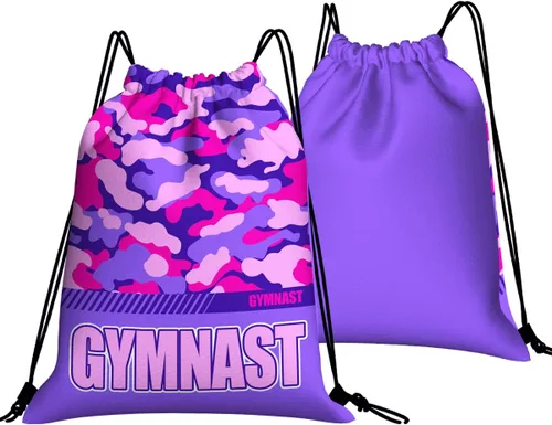 Miniatura 20 de Mochila con cordón impermeable para gimnasio, bolsas con cordón, bolsa de cuerda deportiva, mochila de camuflaje, Bolsas con cordón Cheer - Bolsas