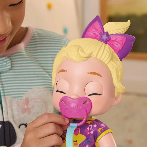 Miniatura 9 de Baby Alive Lil Dreamer LaLa GooGoo - Juego de muñecas de bebé dormilonas, pelo rubio, divertido tema de fiesta de pijamas, juguetes preescolares