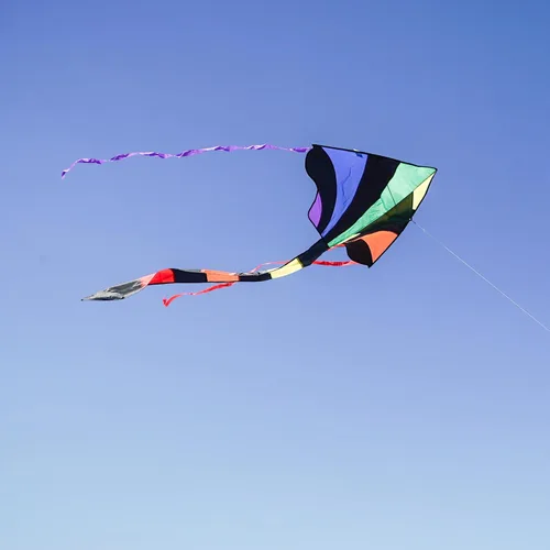 Miniatura 4 de In the Breeze 2903 Rainbow Sparkler 46 pulgadas Fly-Hi Delta Kite-Single Line