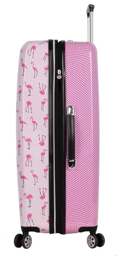 Miniatura 4 de Betsey Johnson Colección de equipaje a cuadros de 30.0in, extensible resistente a los arañazos (ABS + PC) maleta rígida Bolsa ligera de diseño