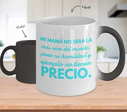 Miniatura 2 de Taza de Café Mama Vaso, tazas de café divertidas, tazas personalizadas, taza de café inspiradoras, taza con mensajes positivos.