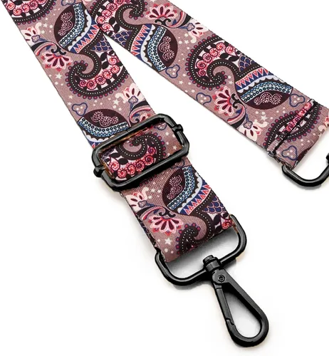 Miniatura 11 de ZOOEASS Hebillas de níquel Correa ancha para el hombro ajustable de repuesto para cinturón de pistola, hebilla de guitarra estilo bandolera
