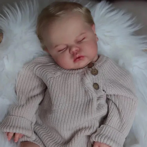 Muñecas Reborn de silicona de cuerpo completo para niña de 20 pulgadas, muñeca de bebé realista de vinilo suave que se ve real, muñecas de bebés