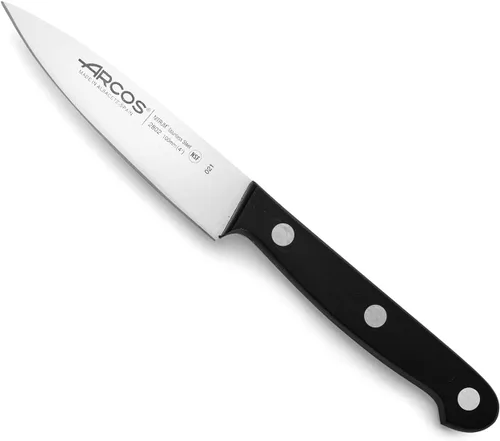Miniatura 14 de Arcos Cuchillo de chef de 6 pulgadas de acero inoxidable. Cuchillo de cocina para cortar y pelar alimentos pequeños. Mango ergonómico