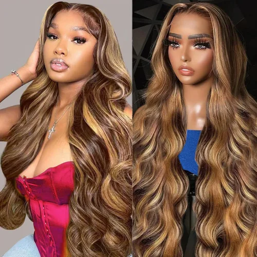 Miniatura 34 de Aaliweya Peluca de encaje frontal 360 HD con encaje frontal 360, peluca de cabello humano para mujer, densidad 180, prearrancada, sin pegamento, 1B