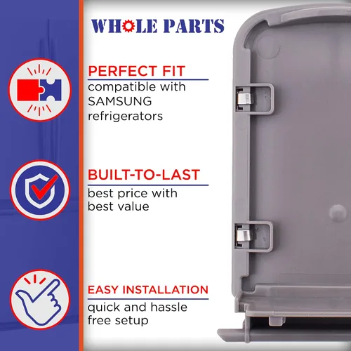 Miniatura 4 de Whole Parts - Conjunto de palanca para dispensador de refrigerador Whole Parts DA97-11867A, repuesto y compatible con algunos refrigeradores