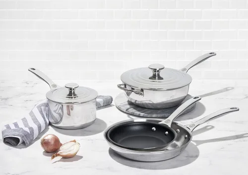 Miniatura 2 de Le Creuset Juego de utensilios de cocina de 6 piezas de acero inoxidable de tres capas