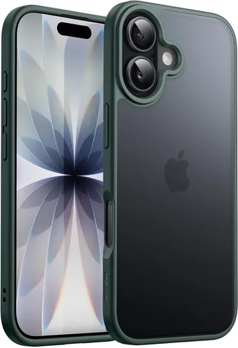 Miniatura 15 de JETech Funda mate para iPhone 17 de 6.3 pulgadas, protección contra caídas de grado militar, carcasa trasera translúcida esmerilada minimalista