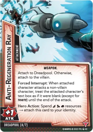 Miniatura 5 de Marvel Champions The Card Game Deadpool EXPANDED HERO PACK – Juego de estrategia de superhéroes, juego cooperativo para niños y adultos, a partir