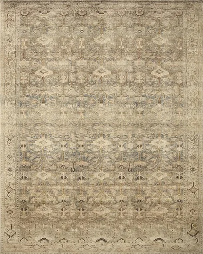 Miniatura 3 de Loloi Colección Margot MAT-04 Antigua/Salvia Alfombra de Pasillo de 2'-6" x 11'-6" con CloudPile, Sin Pelusa Fácil de Limpiar Alfombra de Área