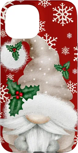 Miniatura 6 de Aesthetic Snowflake Cute Winter Gnome for Christmas Grandma Case for iPhone 17
