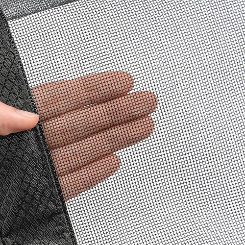 Miniatura 2 de Heavy Duty Garage Screen Door for 1 Car Garage Pull Down, LOVIGA 8×7FT Magnetic Fiberglass Garage Door Screen Garage Net Screen with Magnet
