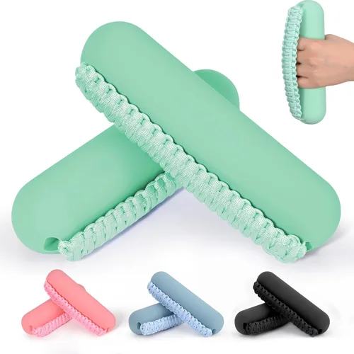 Miniatura 16 de Hikeen - Juego de pesas de mano para mujeres y hombres, mancuernas suaves de 2 (1lb, 2lbs o 3lbs), peso para caminar con correa para manos