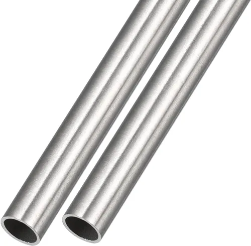 Miniatura 16 de METALLIXITY Tubo de acero inoxidable 304 (0.236 in de diámetro x 0.039 in de pared T x 9.843 in de largo), 2 piezas, tubo recto - para muebles