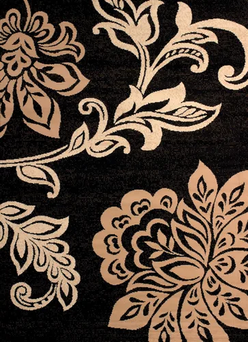 United Weavers Dallas Trousseau - Alfombra de pasillo color beige, alfombra contemporánea de polipropileno para interiores con patrón floral,