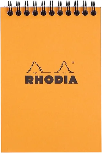 Miniatura 12 de Rhodia Bloc de notas encuadernado con alambre, A4, punto - negro (185039C)