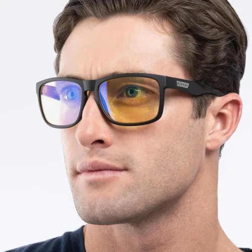 Miniatura 4 de GUNNAR Gaming Glasses - Intercept Onyx Amber Lens - Blue Light Blocking Relieve Dry Eye