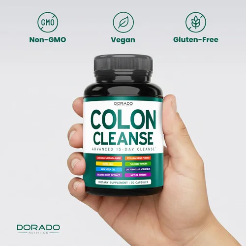 Miniatura 8 de Limpieza y desintoxicación de colon 15 días de limpieza intestinal (30 unidades) pastillas de limpieza intestinal y probiótico para laxante suave