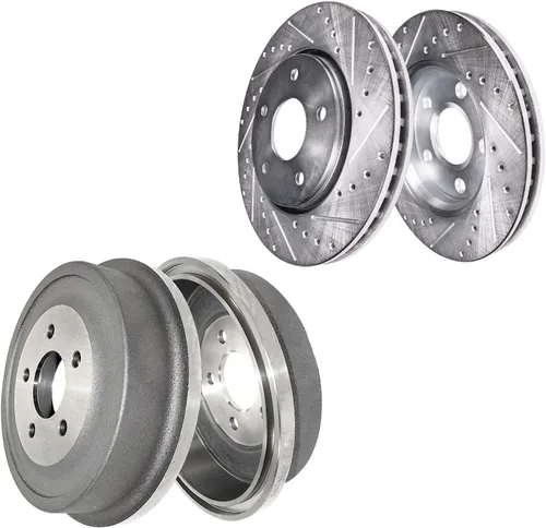Miniatura 37 de Detroit Axle - Rotores de freno delanteros para Lexus GS350 GS430 GS450h GS460 IS200t IS250 IS300 IS350 Reemplazo de rotores de freno perforados