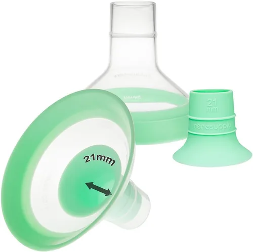 Miniatura 13 de Nenesupply Brida suave de 19mm compatible con piezas de extractor de leche Medela, repuesto de brida de 19mm para accesorios Medela compatibles