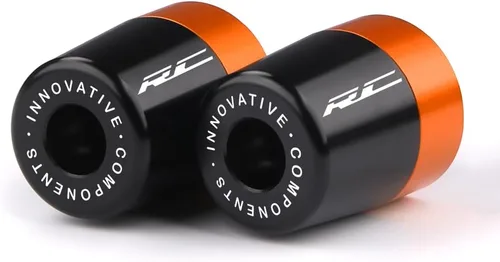 Miniatura 8 de Extremos de la barra de la manilla, empuñaduras de mano, tapas de enchufe compatibles con KTM 390 RC 2014-2023 Almohadilla de equilibrio