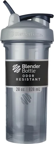 Miniatura 20 de BlenderBottle - Botella mezcladora serie Pro ideal para batidos de proteínas y bebidas de preentrenamiento, 32 onzas, color gris piedra (Pebble Grey)