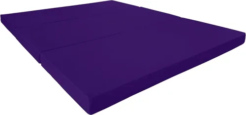 Miniatura 16 de Shikibuton Cama plegable en 3, espuma de alta densidad de 1.8 lbs, tamaño Twin, Full, Queen, colchones plegables. Azul marino