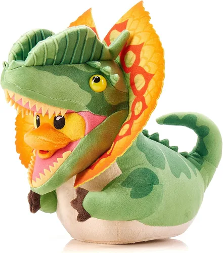 Miniatura 14 de Figura afelpada TUBBZ: figura coleccionable de Jurassic Park de tiranosaurio de cosplay, en forma de pato de goma suave afelpado T-rex (peluche)