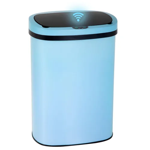 Miniatura 12 de PayLessHere Basurero automático de cocina con tapa, de 50 litros, 13 galones, sin tacto, de acero inoxidable cepillado, de alta capacidad