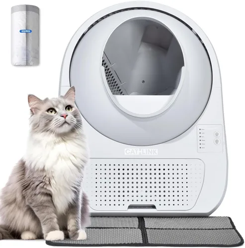 Miniatura 7 de Paquete de 40 bolsas de basura CATLINK para caja de arena automática para gatos para Scooper Young y Luxury PRO y Ultra, no aptas para Scooper SE