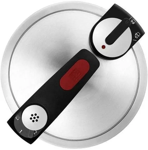 Miniatura 4 de BRA Tekna - Olla rápida a presión, acero inoxidable, gris, 8.7 in