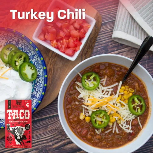 Miniatura 5 de Riega Condimento orgánico para tacos, mezcla de especias Perfect Tex Mex para martes de tacos y chile, 0.9 onzas (paquete de 8)