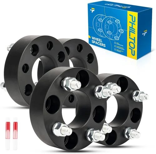 Miniatura 53 de PHILTOP Espaciador de rueda de 4 x 4 de 2 pulgadas, espaciadores de rueda centrados en las lengüetas para Polaris Trail Boss 330 2003-2013, Trail