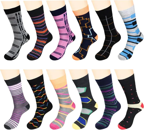 Miniatura 15 de 12 pares de calcetines de vestir para hombre