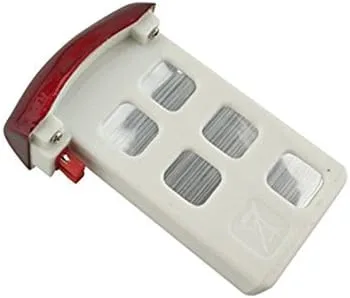 Miniatura 5 de Accesorios 4 baterías de 3.7 V 500 mAh para helicóptero de control remoto SYMA X5UW X5UC, 4 baterías + 1 para 4 cargadores + 4 cables