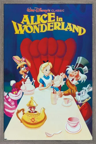 Miniatura 11 de Trends International Disney Alicia en el país de las maravillas - Póster de pared del 70 aniversario, 22.4 pulgadas de largo x 14.7 pulgadas