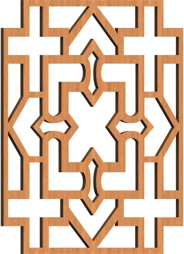 Miniatura 22 de Wise Paneles decorativos de madera con calado, extra pequeños, 7 3/8 pulgadas de ancho x 7 3/8 pulgadas de alto x 1/4 pulgadas de alto, roble rojo