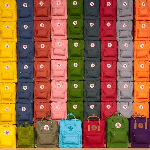 Miniatura 8 de Fjallraven Kanken Art Special Edition Mochila, fábula verde (GRNFAB976), talla única