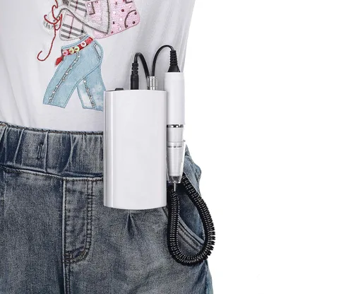 Miniatura 2 de Miss Sweet RPM30000 - Taladro de uñas portátil eléctrico, recargable, con pantalla de batería para uñas acrílicas
