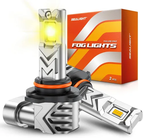 Miniatura 12 de SEALIGHT Bombilla LED antiniebla H11 H8, 14000 lm, 24 W, fuerte penetración H8 H16 H11, luces antiniebla LED de 6500 K, chips CSP 5530 blanco frío