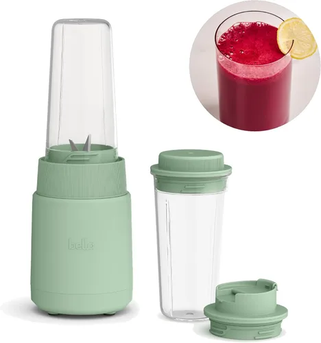 Miniatura 11 de BELLA 6 Piezas Licuadora Portátil Rocket, Exprimidor y Preparador de Batidos, Diseño de Prensa y Giro, Partes EverGood™ y Libres de BPA Apto