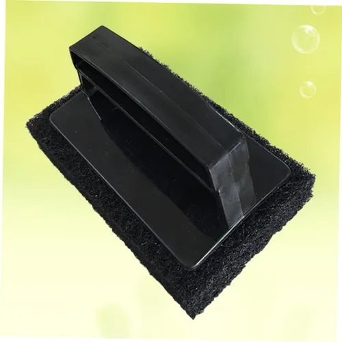 Miniatura 4 de Healeved Cepillo ergonómico de esponja para cocina, baño, material duradero, antideslizante, para limpiar la bañera, color negro