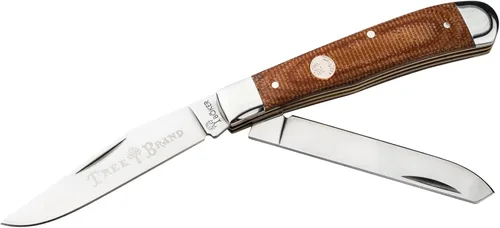 Miniatura 8 de BÖKER Serie Tradicional 2.0 Trapper, Hojas Duales CPM-D2, Junta Deslizante, Fabricado en Solingen, Alemania (Modelos 2024)